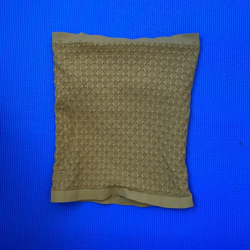 mustard yellow tube top from Free people